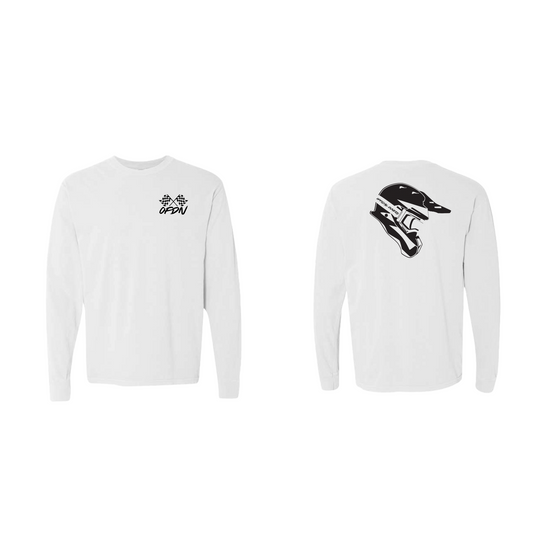 White OFDN Helmet Long Sleeve